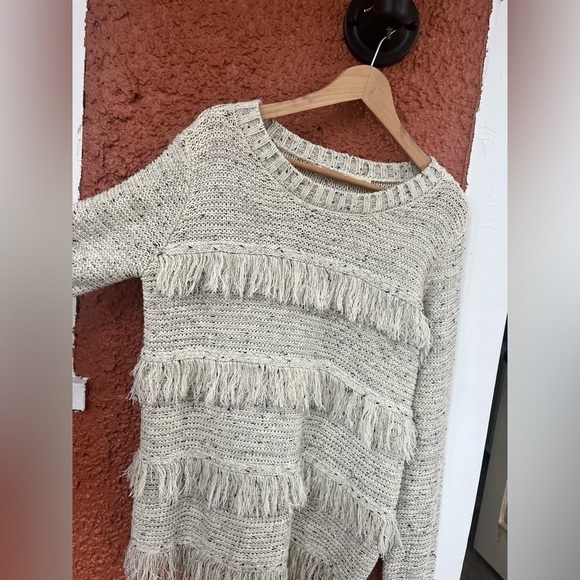 Blu Pepper • Fringe Pullover Sweater, Bohemian. Size Large - Picture 2 of 8